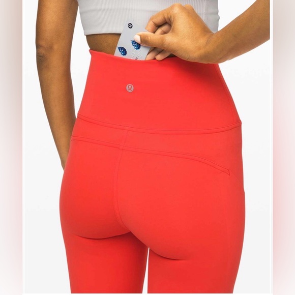 Lululemon Mastered Motion High-Rise Tight 28” Thermal Red - Picture 15 of 16